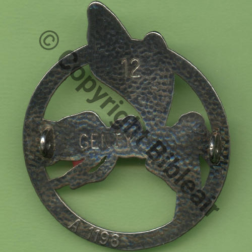 EUROPE A1198 1988 SAL.259 EE.21.54 GOSLAR DRILLE PUMA ELINT  SM 2Anneaux Ecailles No12 CNE GENTY 1989.92  Src.Y.GENTY 